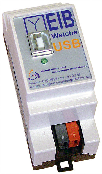 B+B Automation EIBWeiche Visualisierung USB (REG)