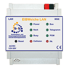 B+B Automation EIBWeiche Visualisierung LAN (REG)