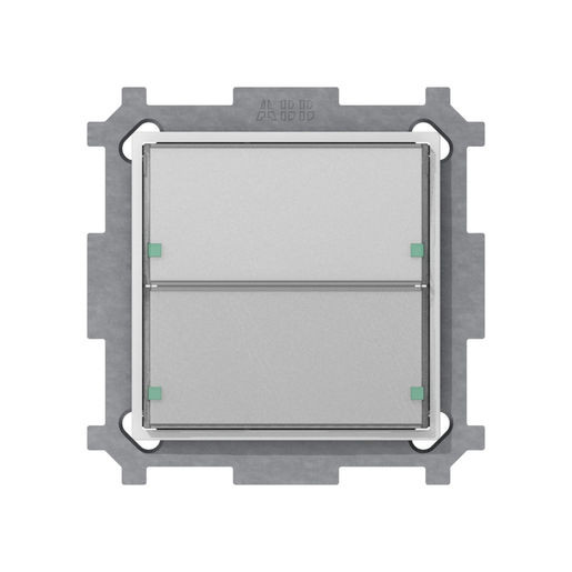 ABB KNX Taster Sidus UP-Taster KNX 2x1-/2fach Sidus weiss m. 4 RGB LED