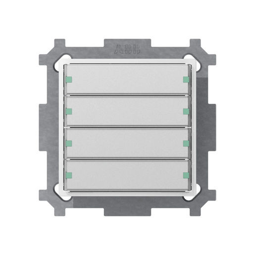 ABB KNX Taster Sidus UP-Taster KNX 4x1-/2fach Sidus weiss m. 8 RGB LED