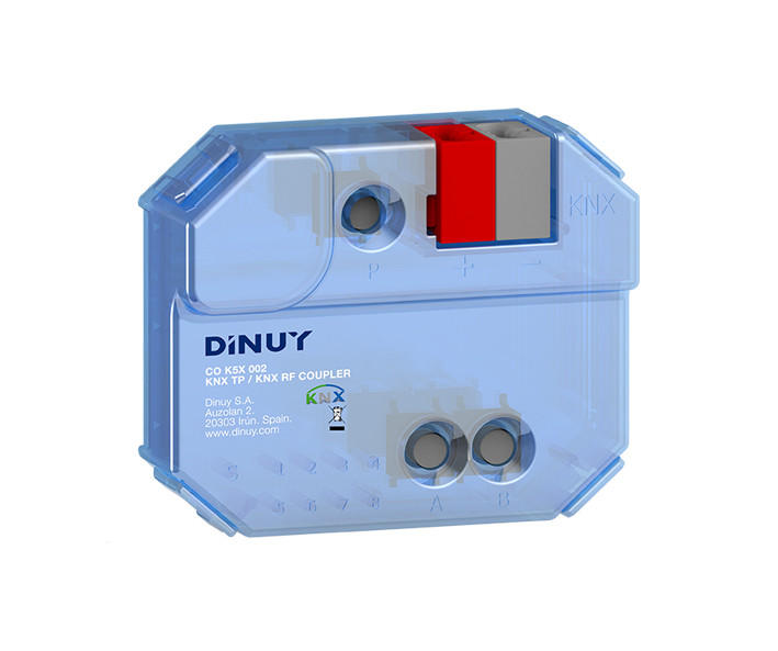 DINUY-CO K5X 002 KNX-RF S-Mode KNX-TP Funk-Gateway, UP Unterputz