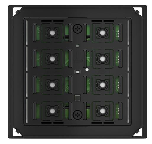 EKINEX EK-E23-TP KNX UP-Tasterelektronik Basic Taster (NO LED) Serie 71