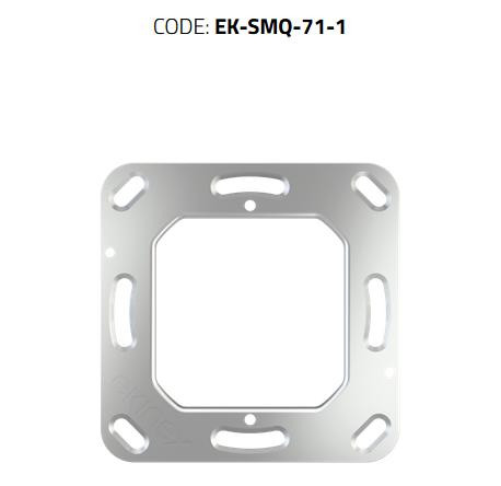 EKINEX EK-SMQ-71-1 Befestigungsplatte 1fach 1x1