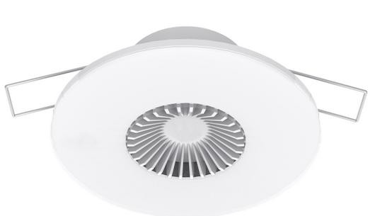 Elsner 70659 Intra-Sewi KNX T reinweiß RAL 9010, Einbau-Temperatursensor, KNX-Wand-/Deckensensor für Einbau mit Temperatursensor. Mit Heizregler