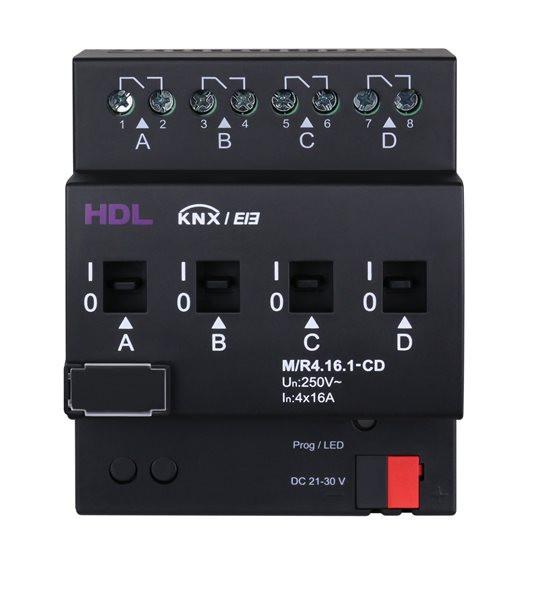HDL-M-R4.16.1-CD 4-Kanal 16A Energy Management Aktor KNX