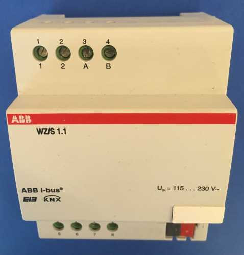 Occasion: ABB WZ/S 1.1 Wetterzentrale, 1fach, REG ohne Wetter Sensor