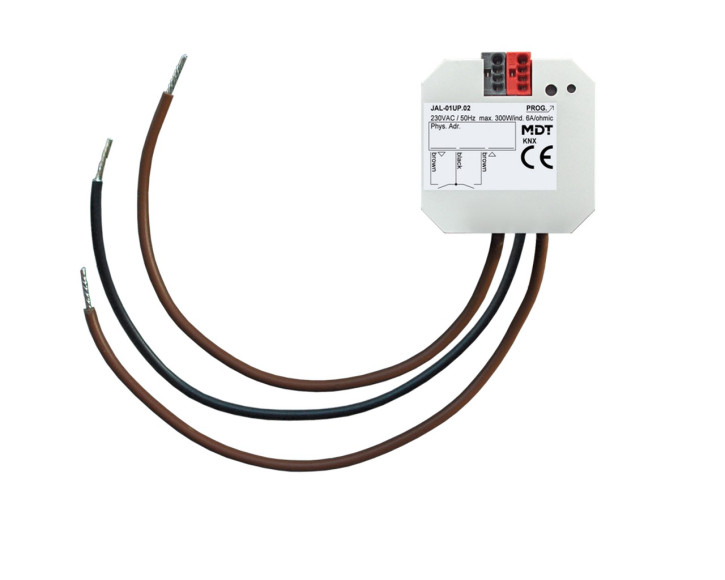 MDT JAL-01UP.02 KNX Jalousieaktor 1-fach, UP,  6A, 230VAC