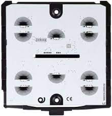 Johnson-Controls - GRHC-J03-KNX - KNX-Busankoppler für Glas-Touch-Taster Typ GREHF, 6x Touchtaster, 6x LED, RGB-Ambient-Light, Temperatursensor mit Regler, Feuchtesensor, schwarz