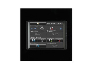 Johnson Controls - GRTP-J09-KNX - KNX Touch-Bedienpanel GRTP mit 3,5 "-Farbdisplay und Raumtemperaturregler, schwarz