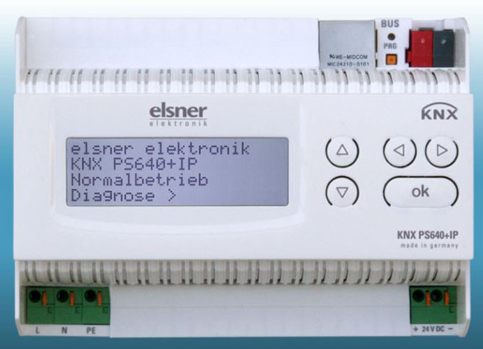 Elsner KNX PS640+IP Router / Spannungsversorgung mit Busfunktionen