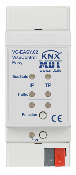 MDT VC-EASY.02 VisuControl Easy, KNX Server mit IPhone/IPad App, 2TE,  REG