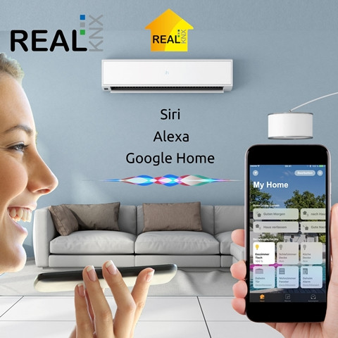 ProKNX - realKNX Air Package – Sprachsteuerung offline und mit Siri, Alexa und Google Home sowie Augmented Reality und Dashboard