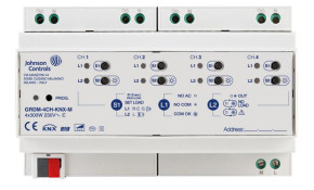 Johnson-Controls - JCI-GRDM-4CH-KNX-M - KNX Dimmaktor 4-fach 300 VA max.